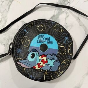 Disney Stitch record crossbody bag!
